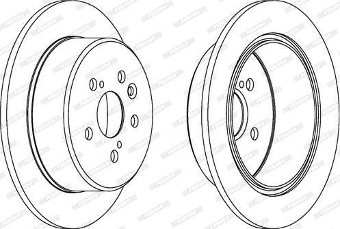 BENDIX 520686 - Спирачен диск vvparts.bg