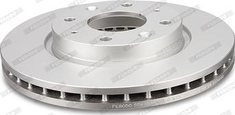 Ferodo DDF1528C-1-D - Спирачен диск vvparts.bg