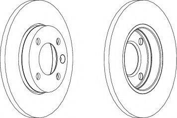 ABE C3W011ABE - Спирачен диск vvparts.bg