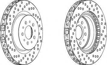 Ferodo DDF1074-1 - Спирачен диск vvparts.bg