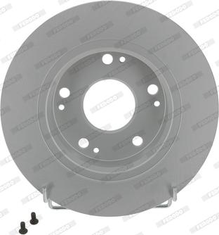 Ferodo DDF1390C - Спирачен диск vvparts.bg