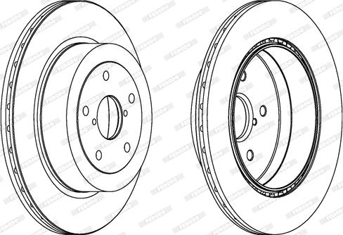 CAR DSK2895 - Спирачен диск vvparts.bg