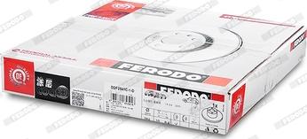 Ferodo DDF2541C-1-D - Спирачен диск vvparts.bg