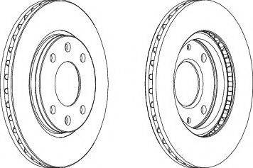 BENDIX 521959 - Спирачен диск vvparts.bg