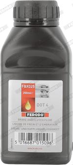 Ferodo FBX025 - Спирачна течност vvparts.bg