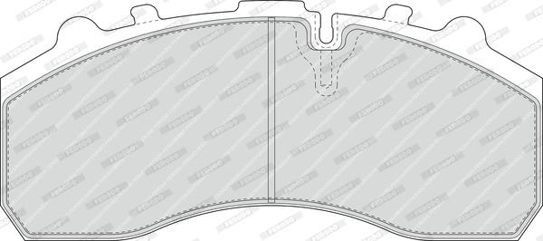 Ferodo FCV1328BFE - Комплект спирачно феродо, дискови спирачки vvparts.bg