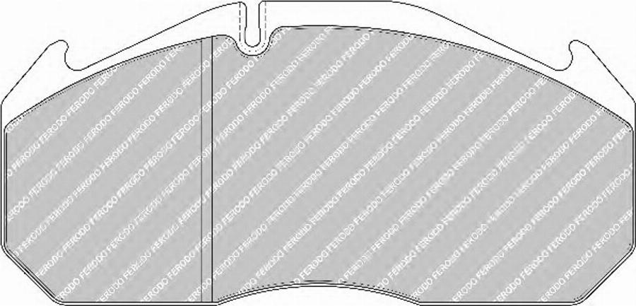 Ferodo FCV1762B - Комплект спирачно феродо, дискови спирачки vvparts.bg