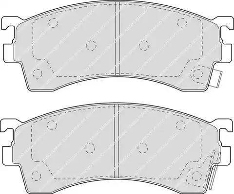 EGT 321484iEGT - Комплект спирачно феродо, дискови спирачки vvparts.bg