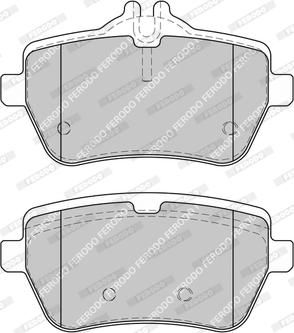 Ferodo FDB4904-D - Комплект спирачно феродо, дискови спирачки vvparts.bg