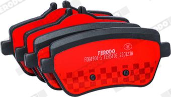 Ferodo FDB4904-S - Комплект спирачно феродо, дискови спирачки vvparts.bg