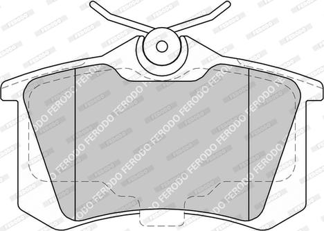 Ferodo FDB4903-D - Комплект спирачно феродо, дискови спирачки vvparts.bg