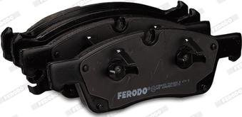 Ferodo FDB4403 - Комплект спирачно феродо, дискови спирачки vvparts.bg