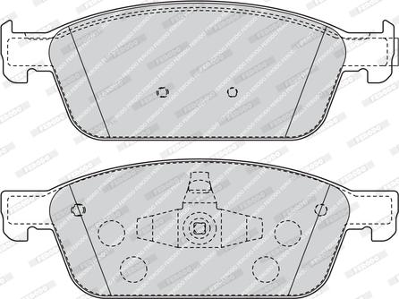 Ferodo FDB4416 - Комплект спирачно феродо, дискови спирачки vvparts.bg