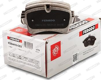 Ferodo FDB4410-OES - Комплект спирачно феродо, дискови спирачки vvparts.bg