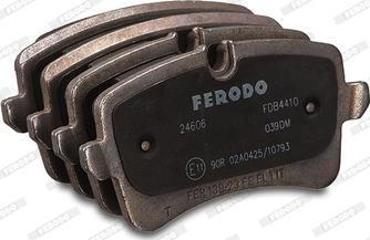 Ferodo FDB4410 - Комплект спирачно феродо, дискови спирачки vvparts.bg