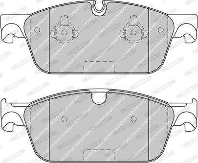 Ferodo FDB4693-D - Комплект спирачно феродо, дискови спирачки vvparts.bg