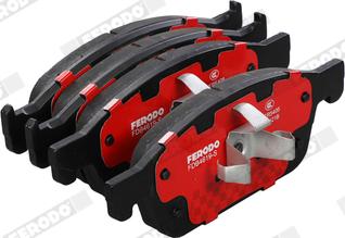 Ferodo FDB4619-S - Комплект спирачно феродо, дискови спирачки vvparts.bg