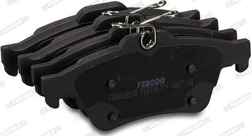 Ferodo FDB4686-D - Комплект спирачно феродо, дискови спирачки vvparts.bg