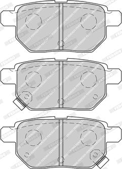 Ferodo FDB4042-D - Комплект спирачно феродо, дискови спирачки vvparts.bg