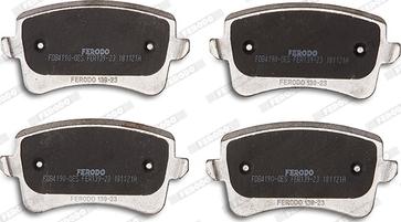 Ferodo FDB4190-OES - Комплект спирачно феродо, дискови спирачки vvparts.bg