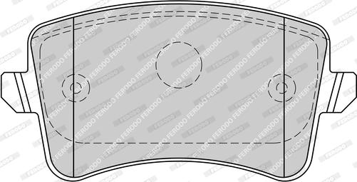 Ferodo FDB4190-OES - Комплект спирачно феродо, дискови спирачки vvparts.bg