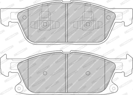 Ferodo FDB4865-D - Комплект спирачно феродо, дискови спирачки vvparts.bg