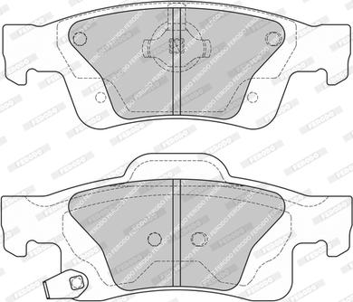 MASTER-SPORT GERMANY 13046073432NSETMS - Комплект спирачно феродо, дискови спирачки vvparts.bg