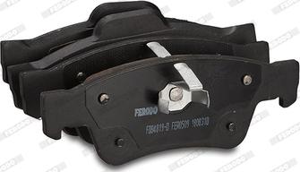 Ferodo FDB4819-D - Комплект спирачно феродо, дискови спирачки vvparts.bg