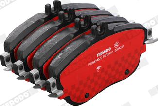 Ferodo FDB4245-S - Комплект спирачно феродо, дискови спирачки vvparts.bg