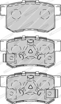 Ferodo FDB4227-D - Комплект спирачно феродо, дискови спирачки vvparts.bg