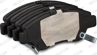 Ferodo FDB4272B-D - Комплект спирачно феродо, дискови спирачки vvparts.bg