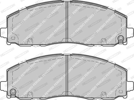 Ferodo FDB4785-D - Комплект спирачно феродо, дискови спирачки vvparts.bg