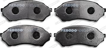 Ferodo FDB1455 - Комплект спирачно феродо, дискови спирачки vvparts.bg