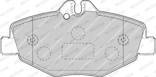 Technika 1506 - Комплект спирачно феродо, дискови спирачки vvparts.bg