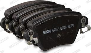 Ferodo FDB1416-D - Комплект спирачно феродо, дискови спирачки vvparts.bg