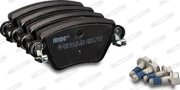 Ferodo FDB1416 - Комплект спирачно феродо, дискови спирачки vvparts.bg