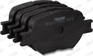 Ferodo FDB1528-D - Комплект спирачно феродо, дискови спирачки vvparts.bg