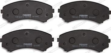 Ferodo FDB1603-D - Комплект спирачно феродо, дискови спирачки vvparts.bg