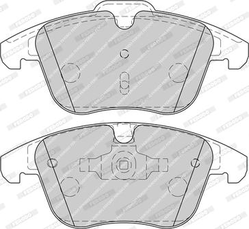 Ferodo FDB1897-D - Комплект спирачно феродо, дискови спирачки vvparts.bg