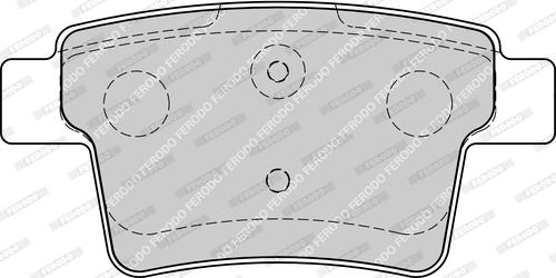 Ferodo FDB1885-D - Комплект спирачно феродо, дискови спирачки vvparts.bg