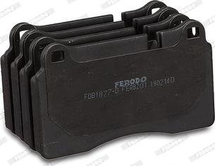 Ferodo FDB1877-D - Комплект спирачно феродо, дискови спирачки vvparts.bg
