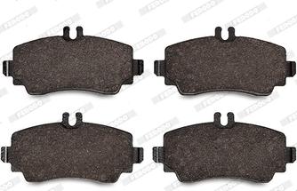 Ferodo FDB1303 - Комплект спирачно феродо, дискови спирачки vvparts.bg