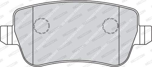 Ferodo FDB1798 - Комплект спирачно феродо, дискови спирачки vvparts.bg