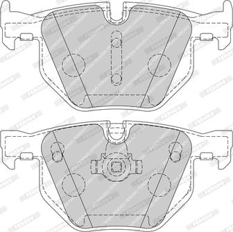 Ferodo FDB1748-D - Комплект спирачно феродо, дискови спирачки vvparts.bg