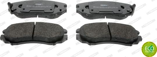 Ferodo FDB1733 - Комплект спирачно феродо, дискови спирачки vvparts.bg