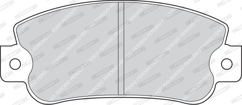 Ferodo FDB359 - Комплект спирачно феродо, дискови спирачки vvparts.bg