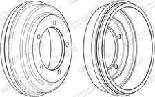 Ferodo FDR329192 - Спирачен барабан vvparts.bg