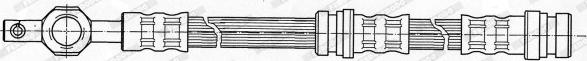 Ferodo FHY3072 - Спирачен маркуч vvparts.bg