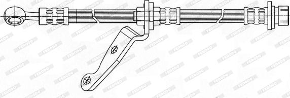 Ferodo FHY3148 - Спирачен маркуч vvparts.bg