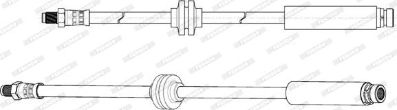 Ferodo FHY3277 - Спирачен маркуч vvparts.bg